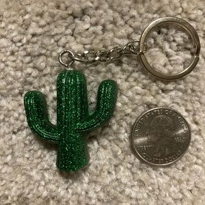Cactus keychain
